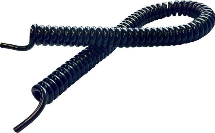 Produktbild BKL Electronic 1506215 Spiralkabel Li12Y11Y 400mm / 1600mm 6 x 0.50mm² Schwarz 1St.