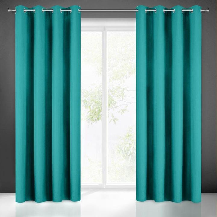 Produktbild Eurofirany Night curtain RITA made of smooth fabric, 140X250 cm loops (140 x 250 cm)