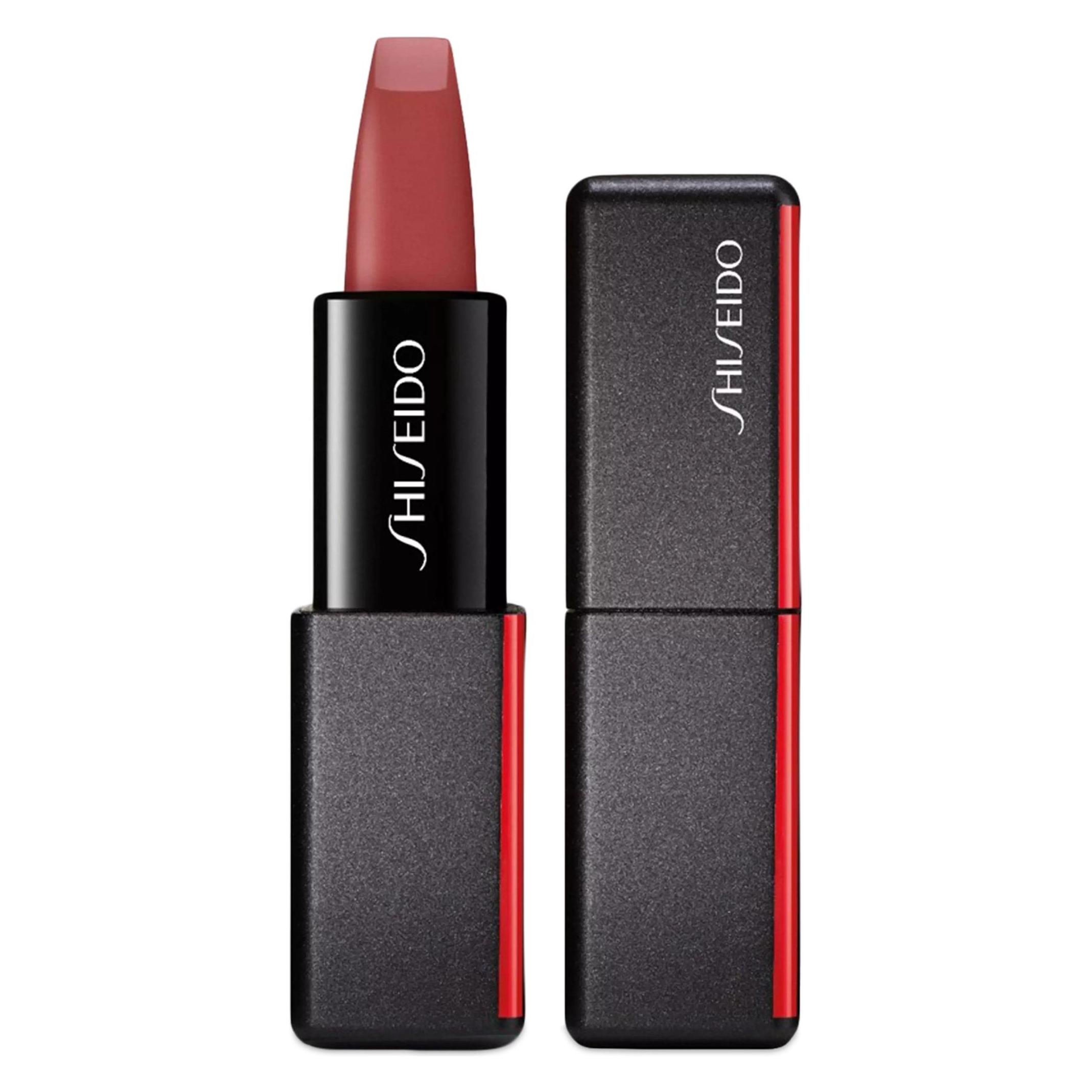 Shiseido, Lippenstift + Lipgloss, Moderne Matte Poeder Lipstick (Halfnaakt)