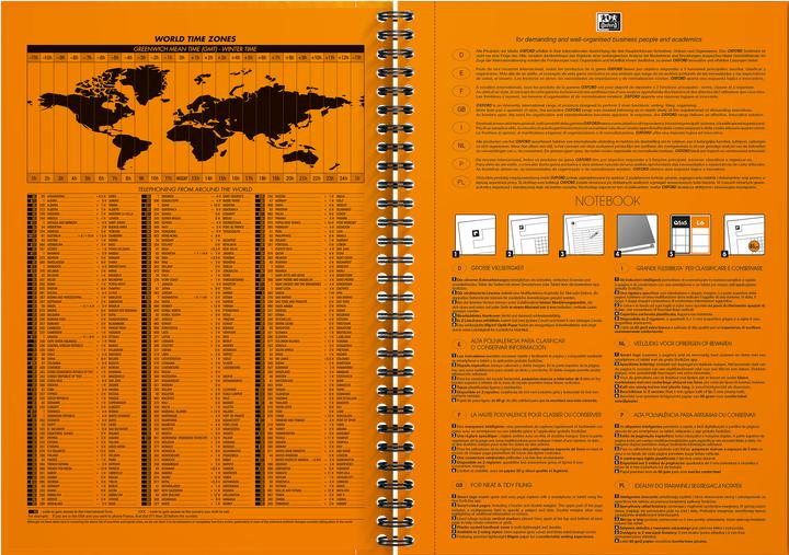 Produktbild Oxford INTERNATIONAL CONNECT - Notebook (B5, Liniert, Weicher Einband)