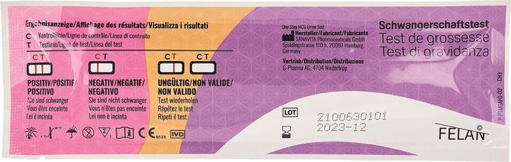 Actual product image Felan Pregnancy test (1 x)