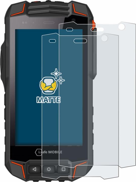 Actual product image BROTECT Anti-glare screen protector matt (2 Piece, i.safe Mobile IS530.1)