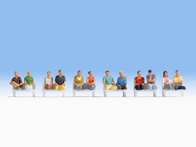 Produktbild Noch 15250 H0 Figuren Sitzende Pass