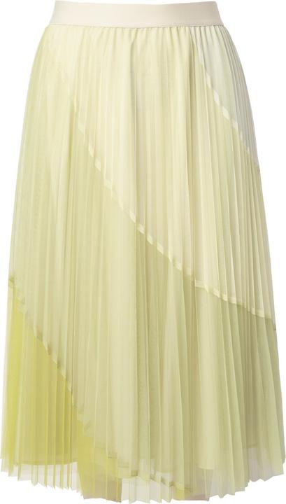 Produktbild Ulla Popken Tüll-Midirock, Colorblocking, A-Linie, Elastikbund (62)