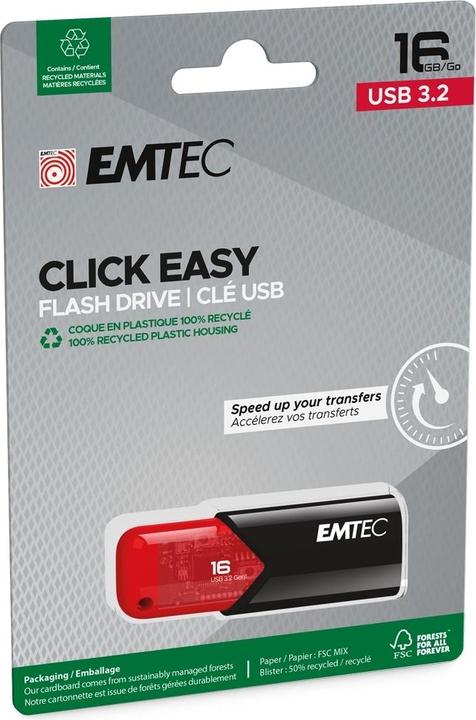 Produktbild Emtec B110 Click Easy (16 GB, USB-A)