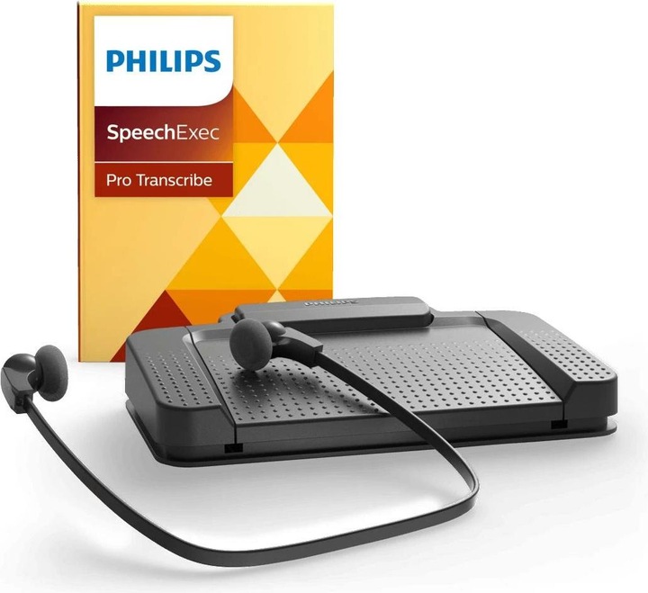 Actual product image Philips Transcription Set 7277 Professional dictation machine