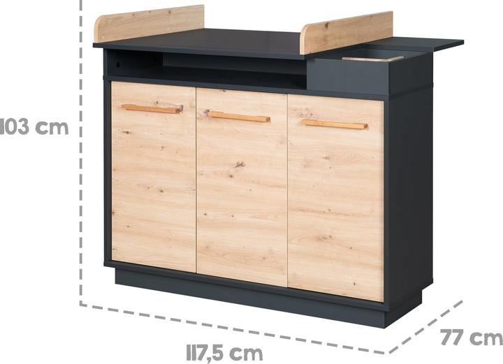 Immagine prodotto Roba Set asilo nido Lenn (Fasciatoio, Culla)
