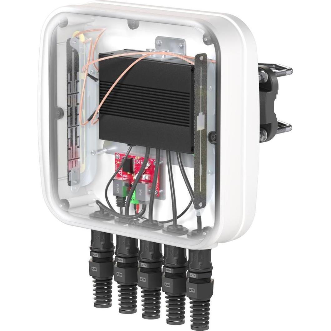 Quwireless QuMax Omni All-in-One Antenne mit PoE-Splitter für Robustel R2120, Antenna WiFi