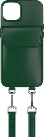Produktbild Urbany's Necklace Case Handekette+ iPhone 15 Racing Green (Apple iPhone 15)