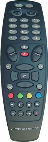 Actual product image Dreambox Remote control for (Device-specific remote control)