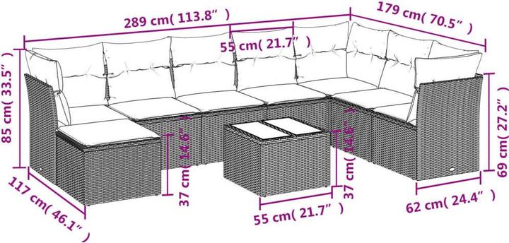 Produktbild vidaXL Helena