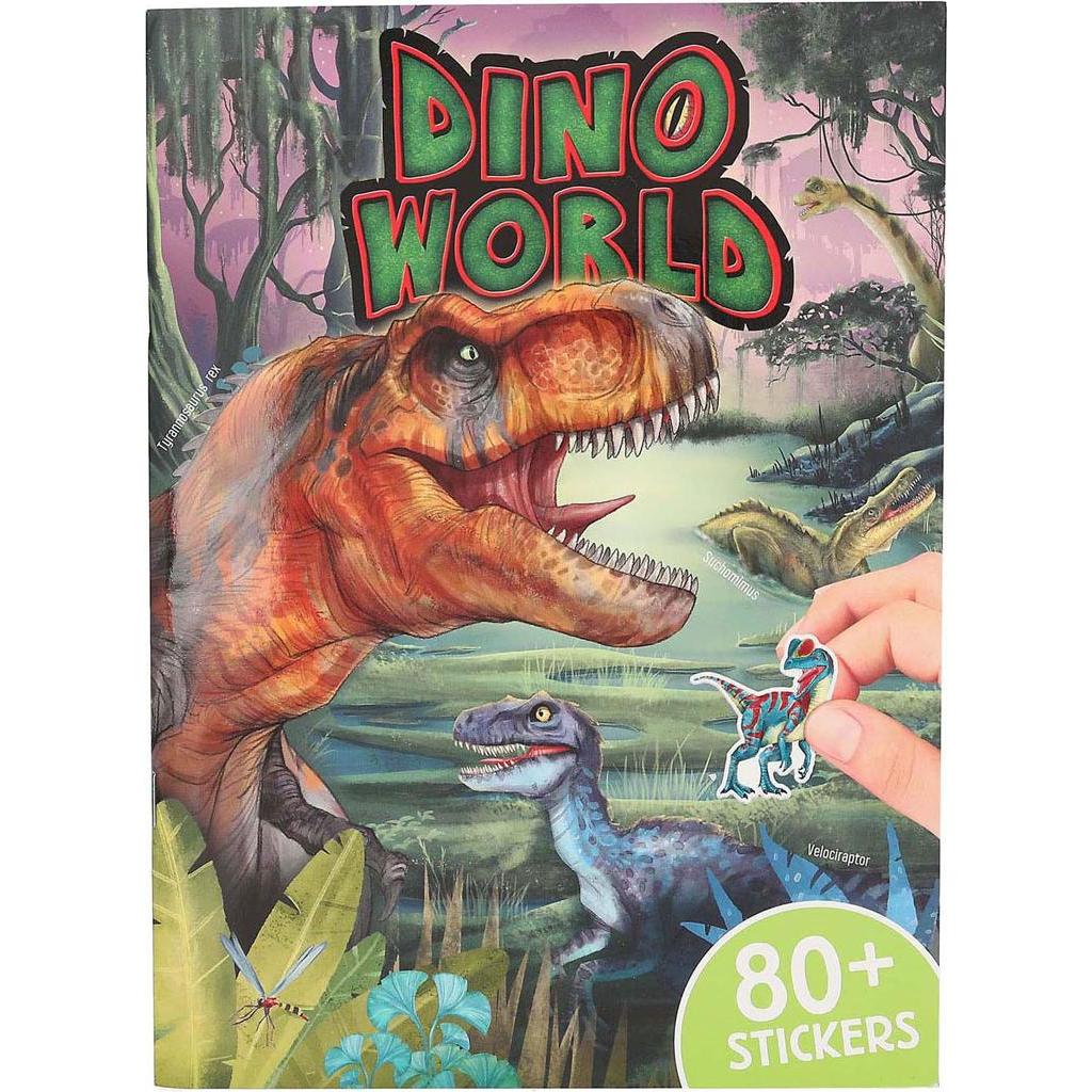 Thumbnail - Dino, Sticker, World - With Puffy Stickers ( 0413207 )