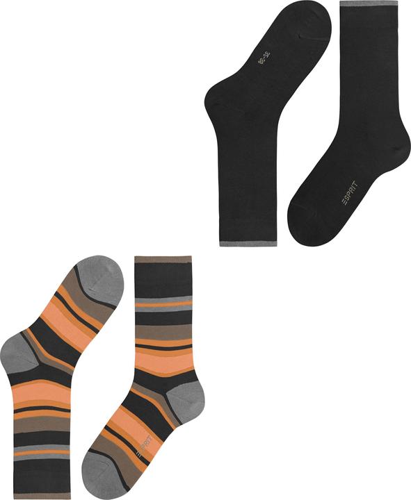 Produktbild Esprit Retro Stripe 2-Pack Damen (2er Pack, 39 - 42)