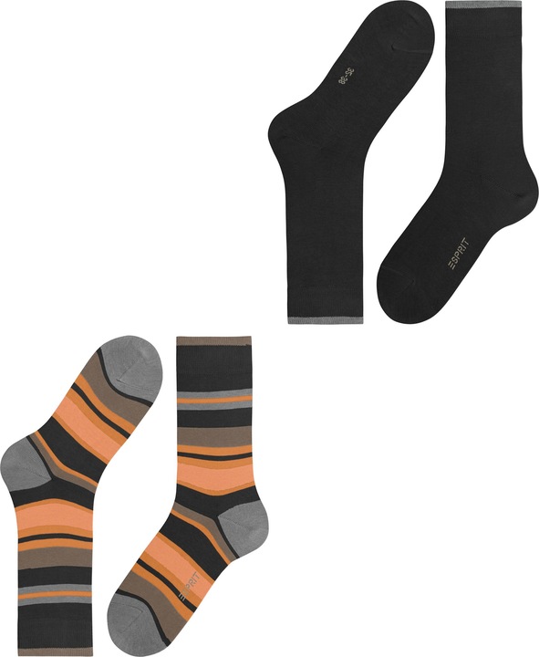 Immagine prodotto Esprit Retro Stripe 2-Pack Donna (Confezione da 2, 39 - 42)