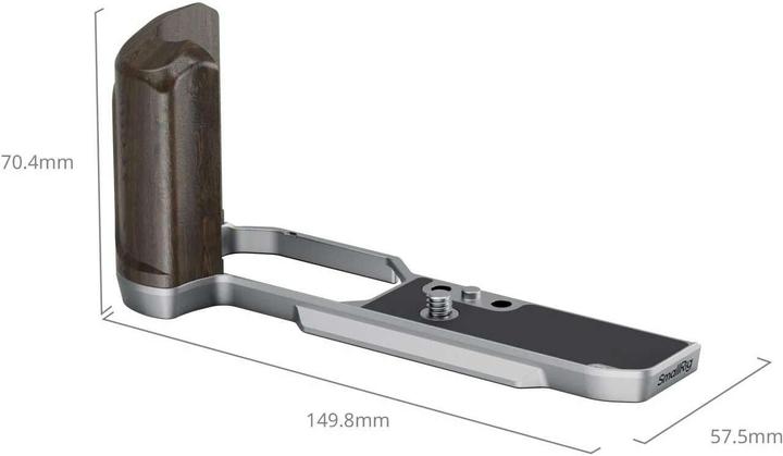 Produktbild SmallRig L-förmiger Griff für Nikon Z f Holz (Silber) (Griff)