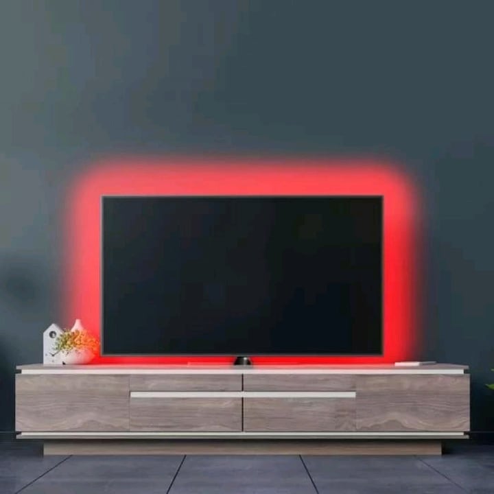 Actual product image V-TAC VT5050 LED Strip RGB Set SMD5050 300LED 2 x 5m Remote Control Adapter (RGB, 500 cm, Indoor)