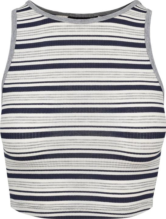 Immagine prodotto Urban Classics Top a strisce a coste per donna (L)