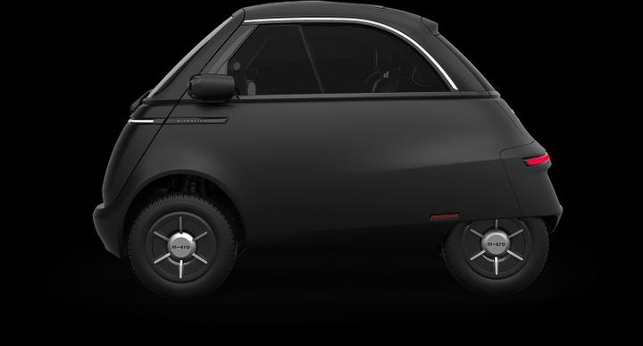 Actual product image Microlino Mid Range Gotham Black (Electric, 17 hp)