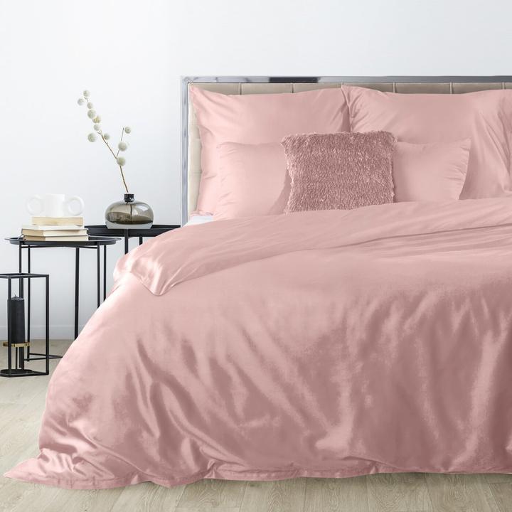 Actual product image Eurofirany DIVA LINE DINA High quality cotton satin single color bedding set, 160X200 cm, 2 pcs. 70 X 80 cm, co (Duvet cover, 160 x 200 cm)