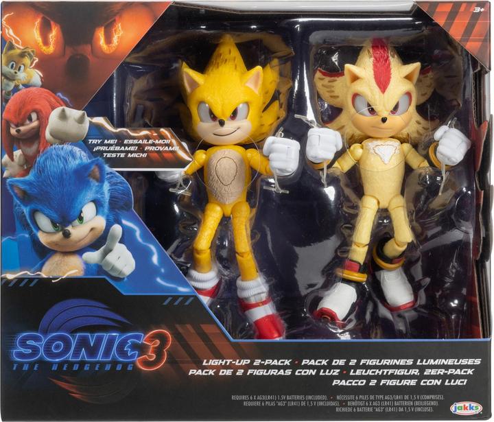 Image du produit Jakks Pacific 5" Super Sonic & Super Shadow