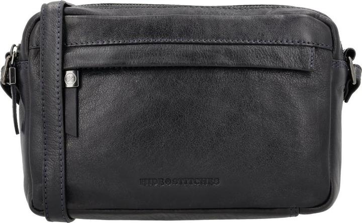 Produktbild Micmacbags Hide & Stitches Porto Umhängetasche - Donker Navy - 100% Leder