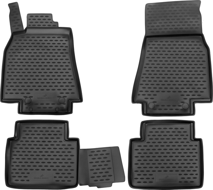 Produktbild Walser Gummimatten XTR für Mercedes-Benz B-Klasse Sports Tourer (W245) 2005 - 2011 (2 Vordermatten + 2 Rückmatten)