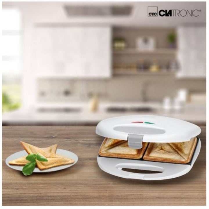 Produktbild Clatronic Sandwichmaker ST 3477 Weiss