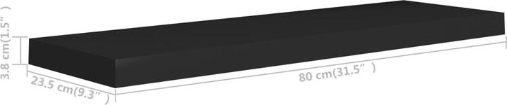 Actual product image vidaXL Lacey (23.50 x 80 x 3.80 cm)