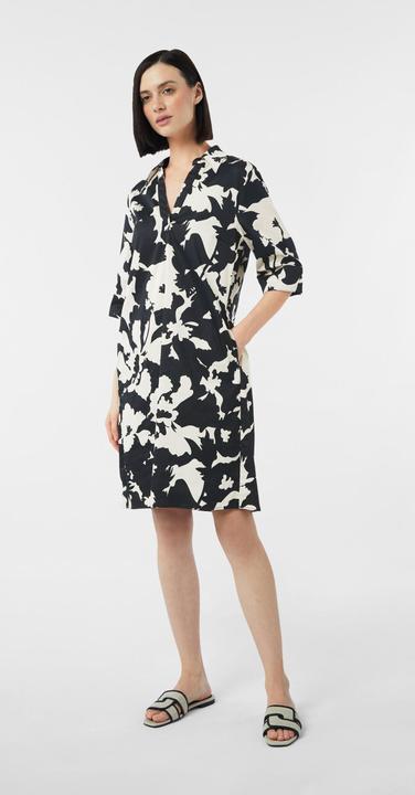 Immagine prodotto Comma Kleid Kurzes Popeline-Kleid mit Hemdkragen und All-over-Print (38)