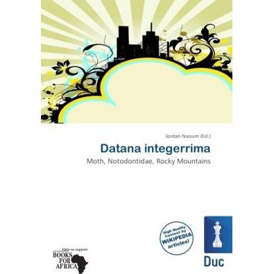 Datana integerrima, Fachbücher von Jordan Naoum