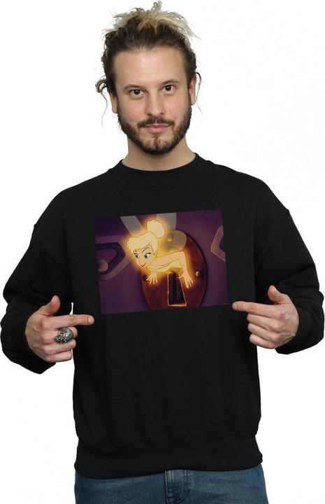 Actual product image Disney Mens Tinker Bell Lock Squeeze Sweatshirt (M)