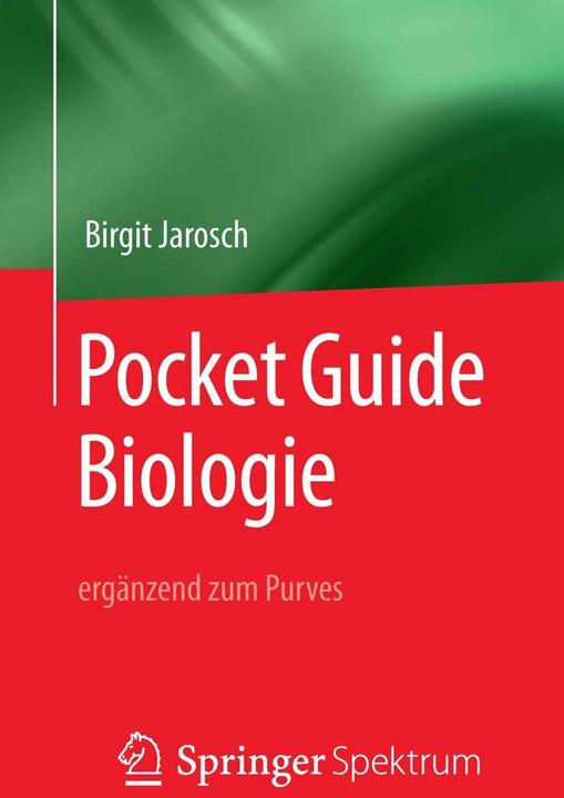 Produktbild Pocket Guide Biologie - ergänzend zum Purves (Deutsch, Birgit Jarosch, Martin Lay, 2018)