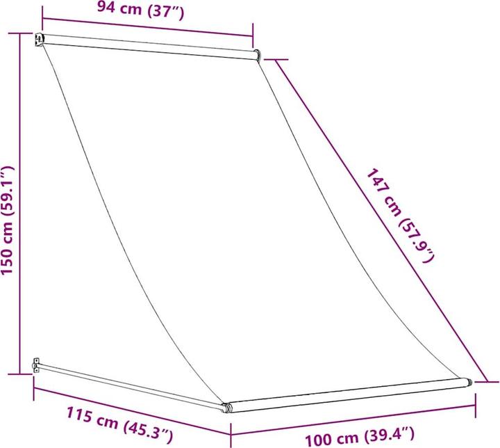 Produktbild vidaXL Margaret (1 m)