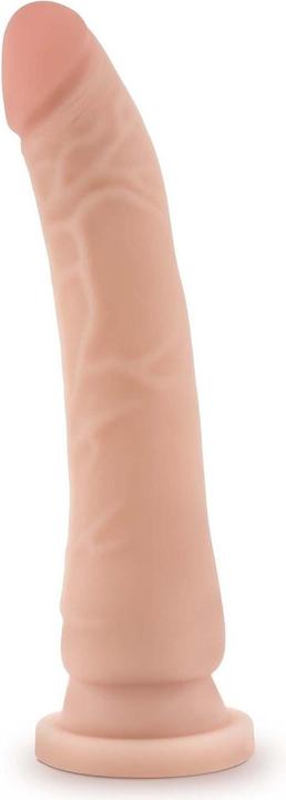 Actual product image Blush Novelties Dr Skin Plus Realistic Triple Density Posable Dildo - 9 Inch Length 2 Inch Width -