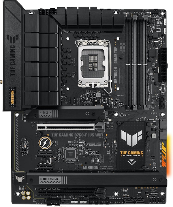 ASUS TUF GAMING B760-PLUS WIFI (LGA 1700, Intel B760, ATX)