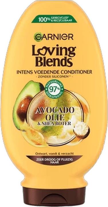 Produktbild Garnier Loving Blends - Conditioner - Avocadoöl & Sheabutter - Sehr trockenes oder fusseliges Haar - 250 ml (250 ml)