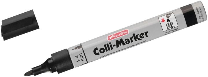 Produktbild Herlitz Permanent-Marker Colli 1-4 mm, 5 Stück, Schwarz (5x)