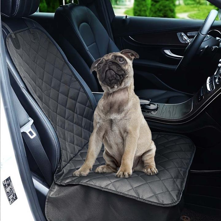 Actual product image Fudajo Car Seat Cover for Dogs 100x50cm Water-proof and Scratch-proof Front Seat Cover against Dirt (Washable)