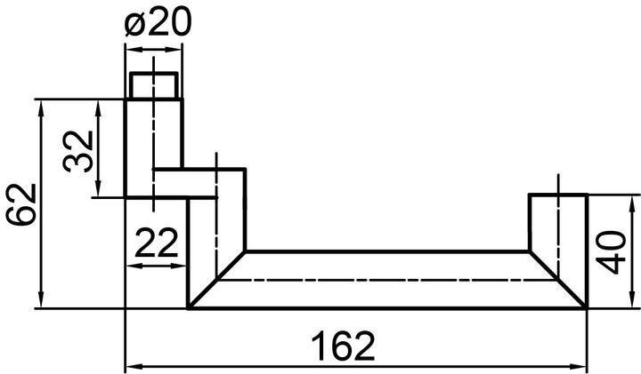 Produktbild Glutz Türdrücker 50661 Savannah (Türgriff)