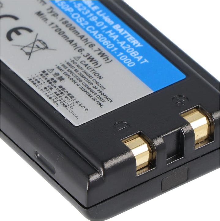 Actual product image AccuCell Akku Symbol PDT8100, PPT2800, Casio, Chameleon