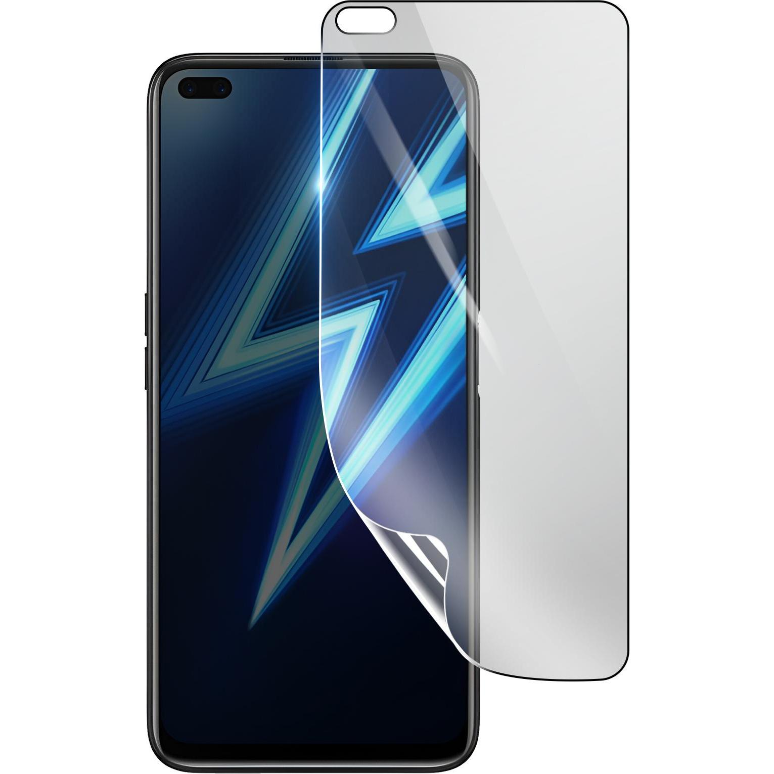 3MK Hydrogel Bildschirmfolie für Realme 6 Pro (1 Stück, Realme 6 Pro), Smartphone Schutzfolie, Transparent