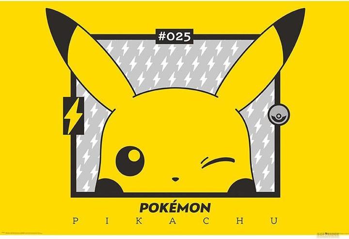 GB Eye POKEMON - Poster Pikachu Wink 91.5x61 (91.5 x 61 cm)