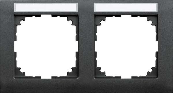 Actual product image Merten M-Pure frame, 2f.m. MEG4021-3614