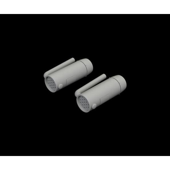 Eduard Bf 108 oil cooler for