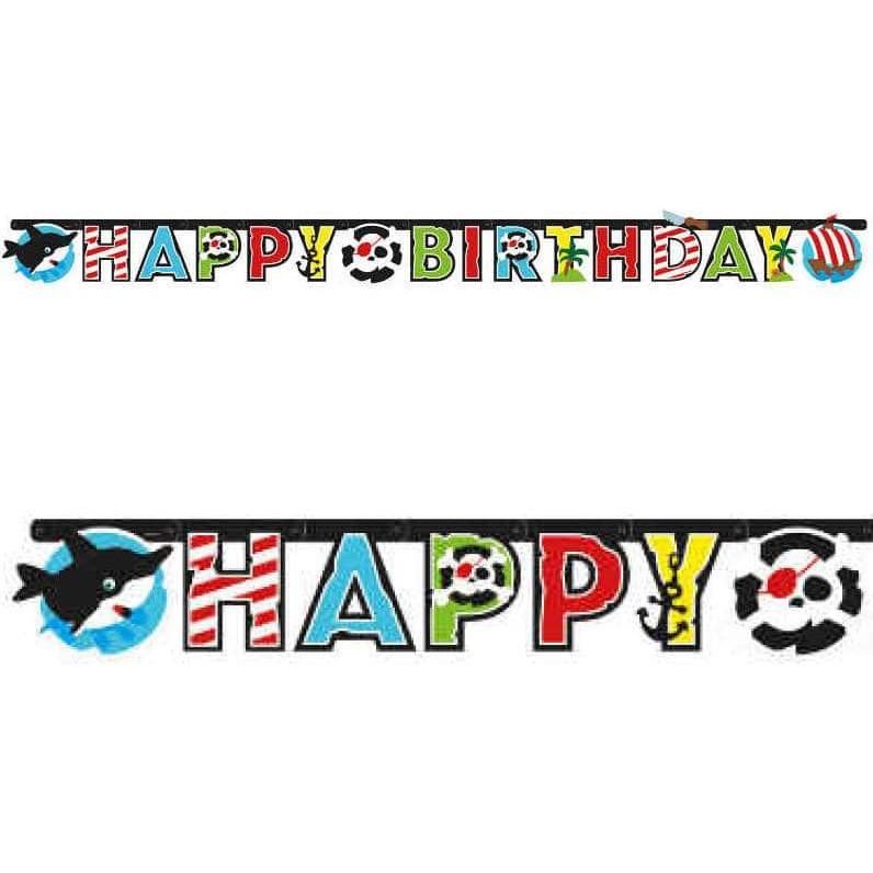 Amscan Girlande Piratengeburtstag (10 Stk.) (9902126)