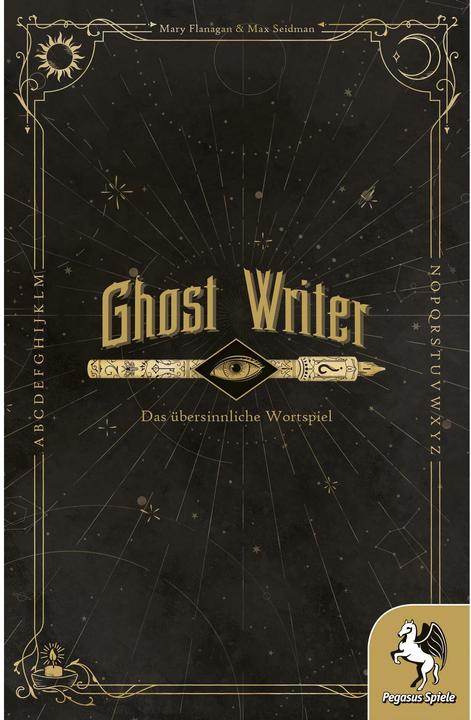 Produktbild Pegasus Ghost Writer, Brettspiel, für 3-8 Spieler, ab 12 Jahren, DE-Ausgabe (Deutsch, 3 - 8 Spieler)