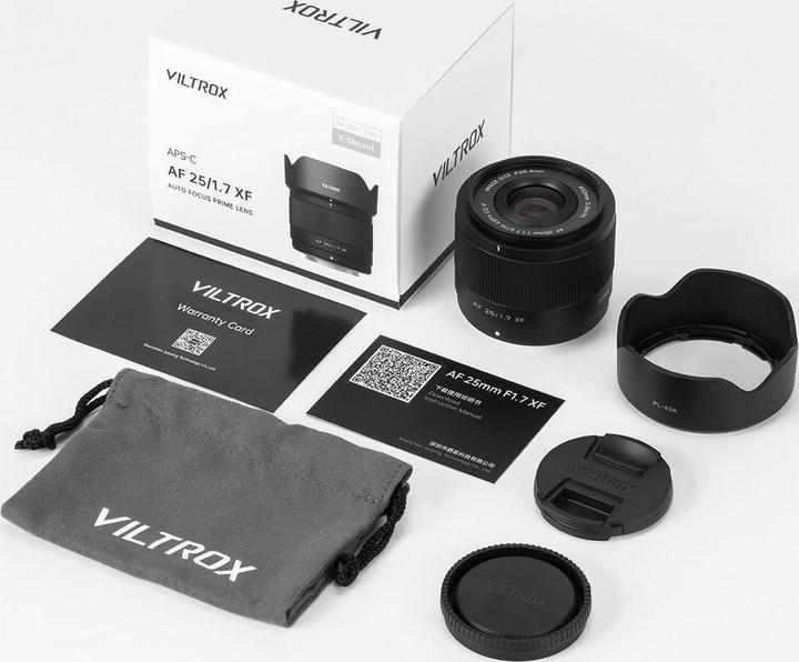 Produktbild Viltrox AF 25mm F/1.7 Fuji X (Fujifilm X, APS-C / DX)