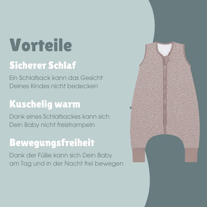 Actual product image Emma & noah Schlafsack mit Füssen 2.5 TOG (110 cm, 2.5 TOG)