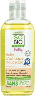 Image du produit So'bio Étic Huile d'amande douce bio hypoallergénique 100ml