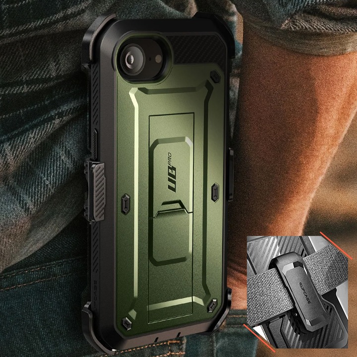 Actual product image Supcase - Unicorn Beetle Pro - iPhone 16e - Guldan (Apple iPhone 16e)